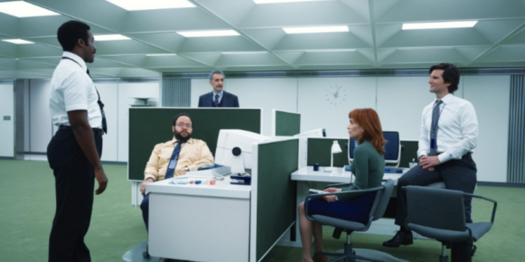 A separação entre vida profissional e pessoal é o tema desta série surpreendente