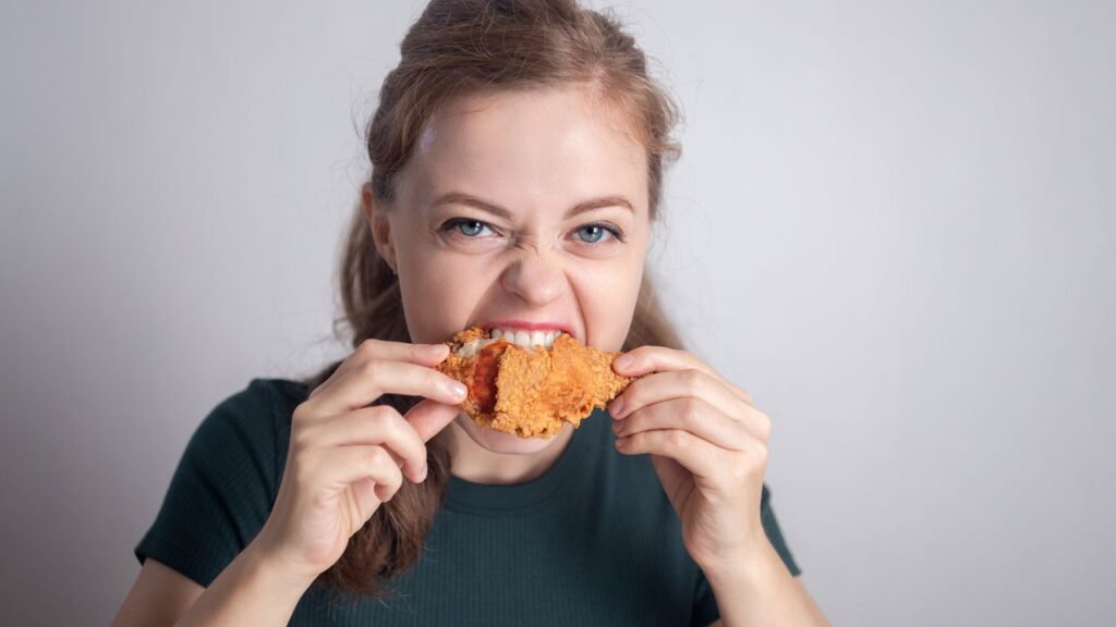 O oque acontece quando você mastiga devagar a comida?