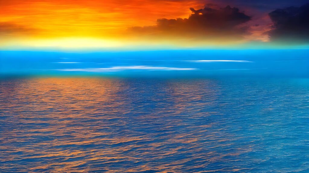 Cientistas descobrem que o oceano não era azul