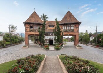 Essa cidade catarinense celebra o Natal o ano inteiro