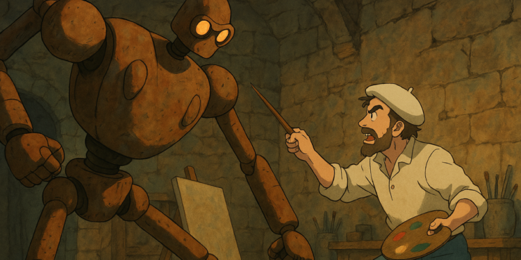 Inteligência Artificial (IA) da OpenAI vs Artistas. (Imagem: OpenAI)