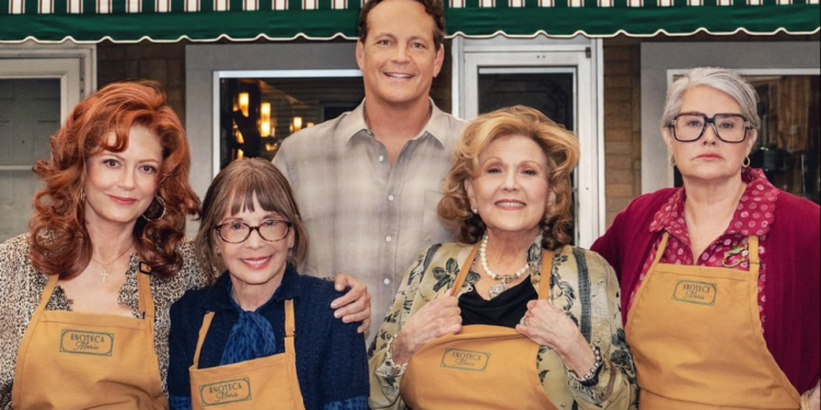 Nonnas // Reprodução: IMDb e Netflix (Foto/Divulgação)