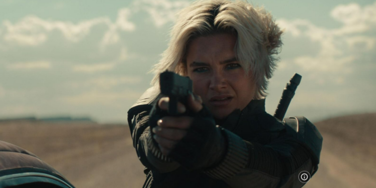 Florence Pugh como Yelena Belova // Créditos: MARVEL STUDIOS - © (Foto/Divulgação)