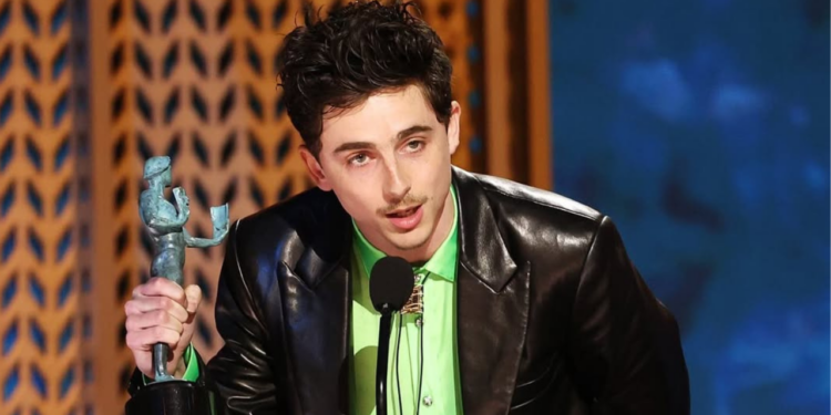 Timothée Chalamet // Reprodução: Instagram @tchalamet