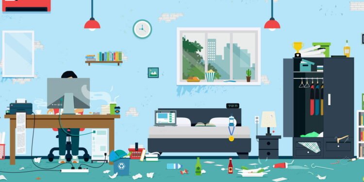 Sua bagunça esconde o segredo para reduzir o estresse agora