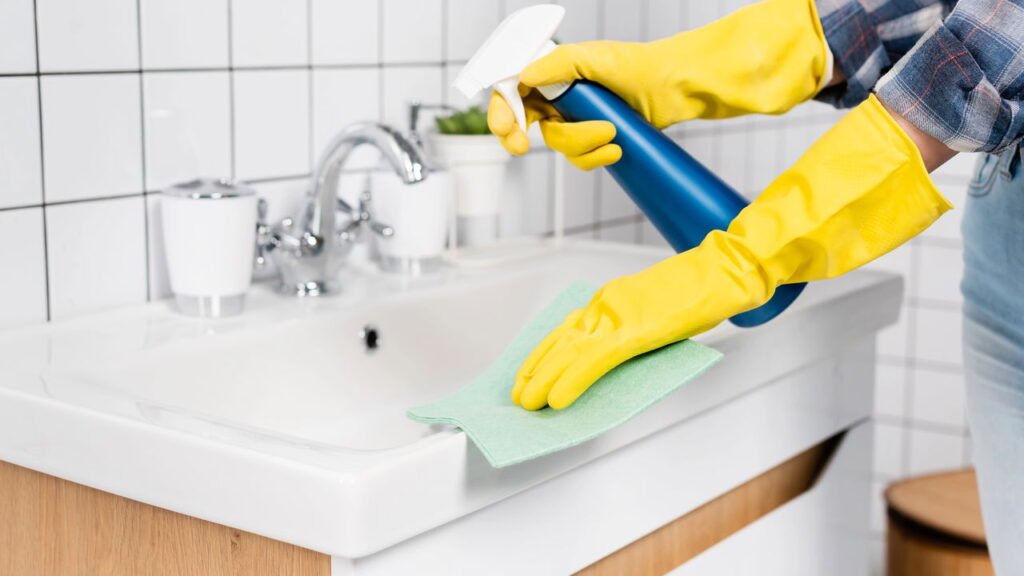 Truque caseiro que elimina machas do banheiro de forma simples e rápida