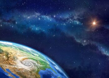 Essa é a única construção que pode ser vista do espaço