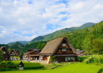  Um paraíso escondido nos alpes japoneses impressiona turistas