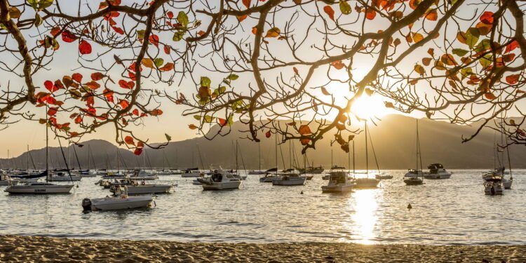 O litoral com praias paradisíacas de São Paulo e mata atlântica preservada