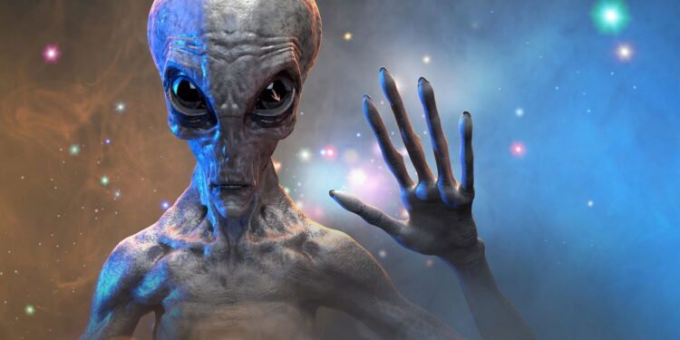 Alien fictício // Créditos: depositphotos.com / DenisSmile