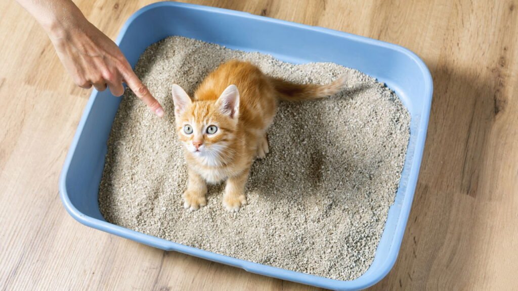 O melhor lugar da casa para colocar a caixa de areia do seu gato