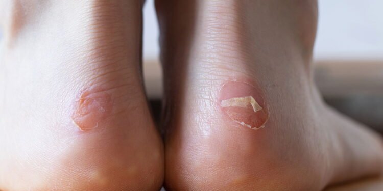 Bolha nos pés - Créditos: depositphotos.com / malcevang@gmail.com