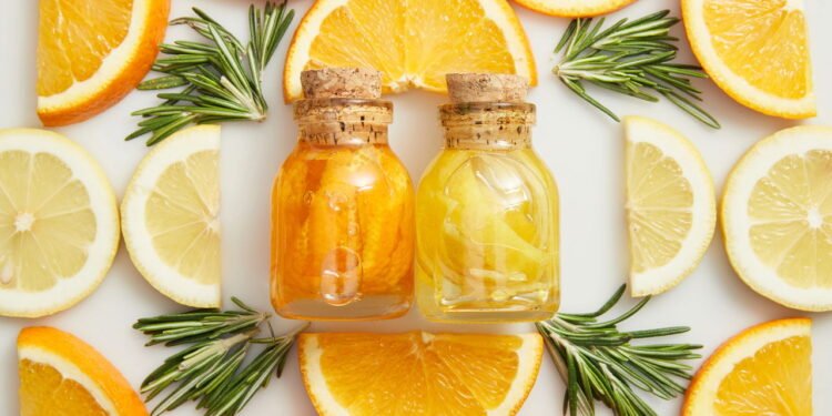 O que acontece quando você mergulha os pés em cascas de laranja