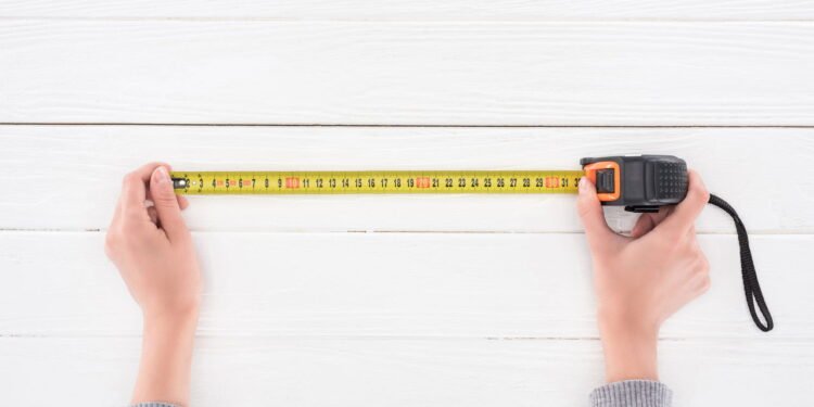 Para que serve os detalhes na fita métrica?