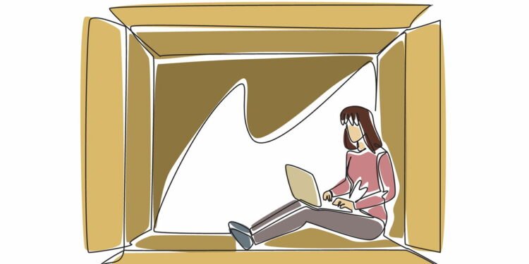 Introvertido // Créditos: depositphotos.com / SimpleLine