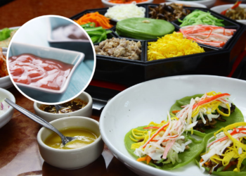 Para que serve o copinho de papel para ketchup nas embalagens de comida chinesa