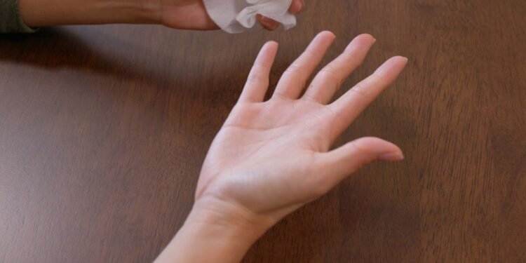 Suor na mãos - Créditos: depositphotos.com / leungchopan