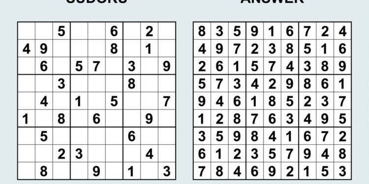 Sudoku - Créditos: depositphotos.com / Khaladok