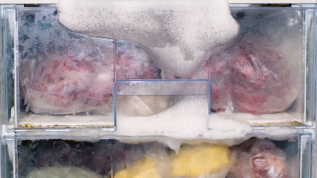 O truque simples para remover o gelo acumulado no congelador