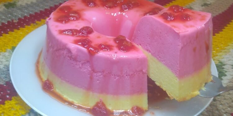 Gelatina cremosa com só 3 ingredientes vira o doce ideal para qualquer dia