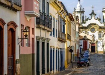 Morar nessa cidade é como viver em um museu com conforto e tranquilidade