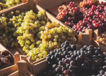 Não compre uvas no supermercado se elas estiverem assim, diz vendedor de frutas