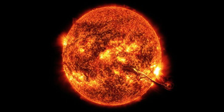 Análise da NASA mostra que a atividade do Sol está aumentando
