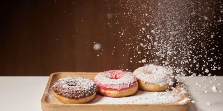 Donuts com massa fofinha que assa em 20 minutos e suja pouca louça