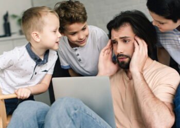 Como manter seu filho calmo quando você está estressado