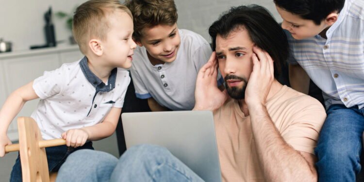 Como manter seu filho calmo quando você está estressado