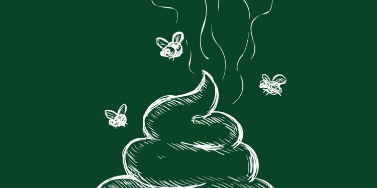 Fezes Verdes - Créditos: depositphotos.com / nikiteev