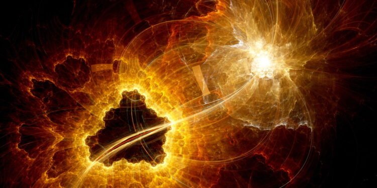 Astrônomos descobrem rara cruz de Einstein com uma quinta imagem, revelando matéria escura oculta