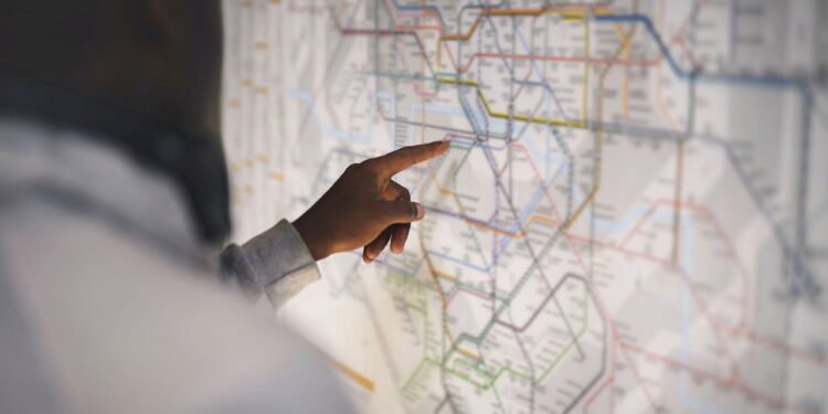 Mapa de metrô - Créditos: depositphotos.com / eibenschutznico