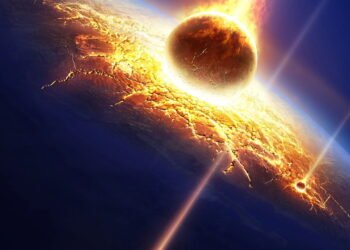 Queda com planeta vizinho pode ser a razão pela qual há vida na Terra hoje, sugerem novos estudos