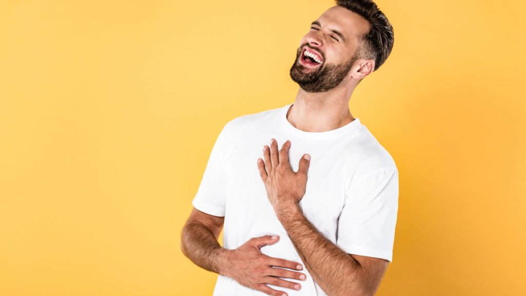 O que acontece quando a pessoa sente cócegas facilmente?