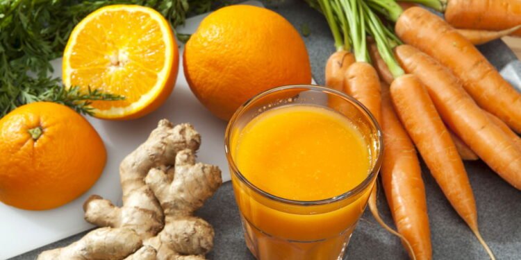 As cenouras, por serem ricas em betacarotenos, possuem propriedades antioxidantes - Créditos: depositphotos.com / Multiart