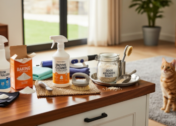 3 maneiras fáceis de limpar cocô e xixi de gato que deixam sua casa com cheiro ruim