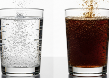 Qual é a diferença entre água com gás e refrigerante que poucos sabem