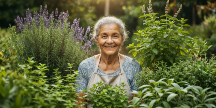 As avós mantêm viva a tradição do uso de plantas medicinais para cuidar da saúde de forma natural.