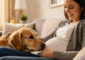 Como os cães reagem à gravidez humana, segundo estudo