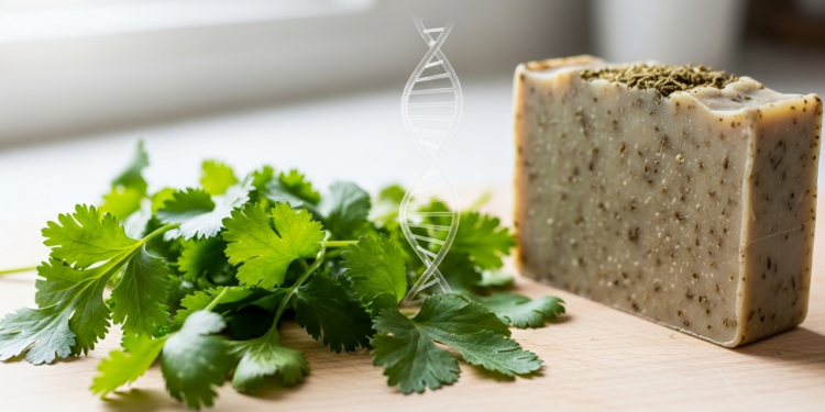 Por que algumas pessoas sentem gosto de sabão no coentro