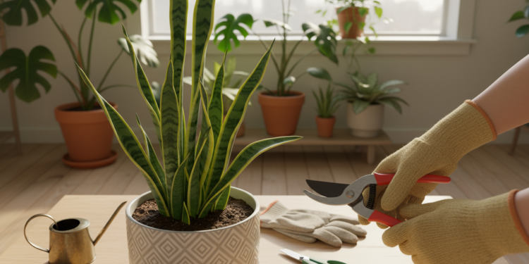 Poucos sabem como e quando podar uma língua-de-sogra, segundo especialistas em jardinagem.