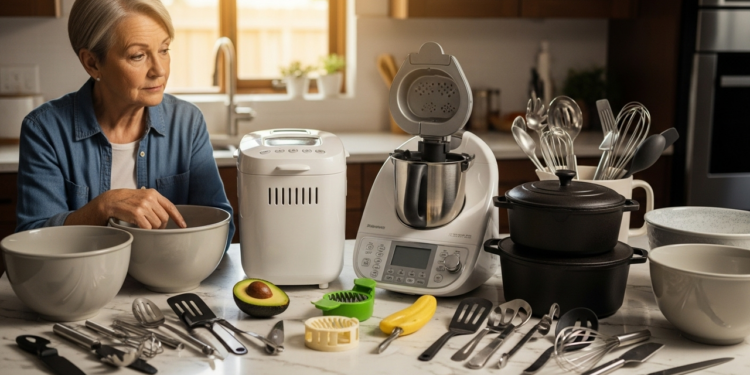 6 coisas que você provavelmente não precisa na sua cozinha depois dos 60