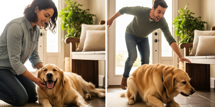 Poucos sabem que cometem um erro ao cumprimentar seu cachorro quando voltam para casa
