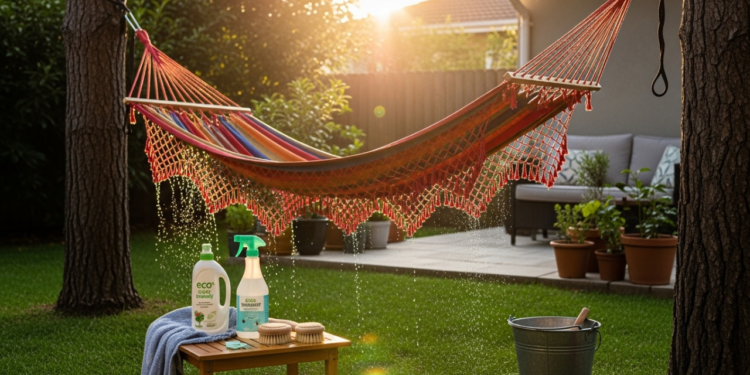 O segredo para lavar sua rede em casa sem estragar o tecido