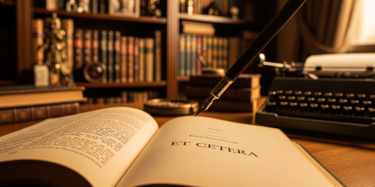 O que significa “Et cetera” e por que usamos tanto?