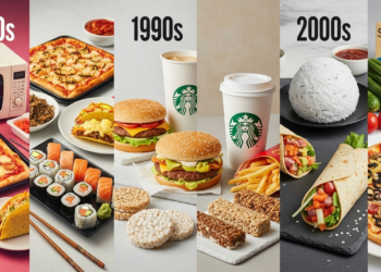 Qual comida fazia sucesso no ano em que você nasceu?