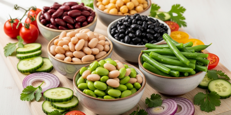 Esse é o melhor tipo de feijão para fazer salada