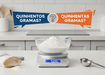 Quinhentas gramas ou quinhentos gramas, qual é o jeito certo?
