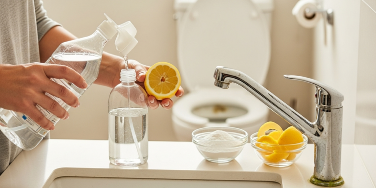 A melhor maneira de remover o tártaro das torneiras e do vaso sanitário com um truque simples